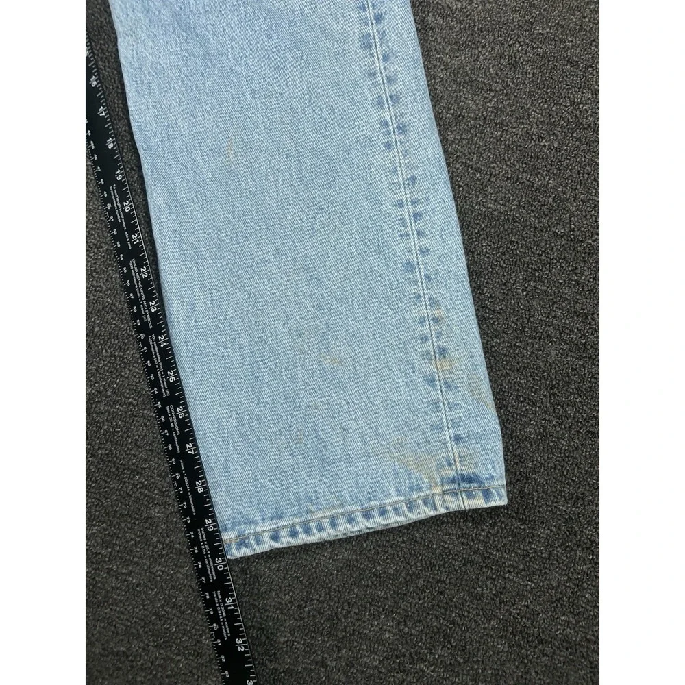 Vintage Levi's 501 Jeans Men's 34x30 Blue Denim Made In USA 90s Button Fly